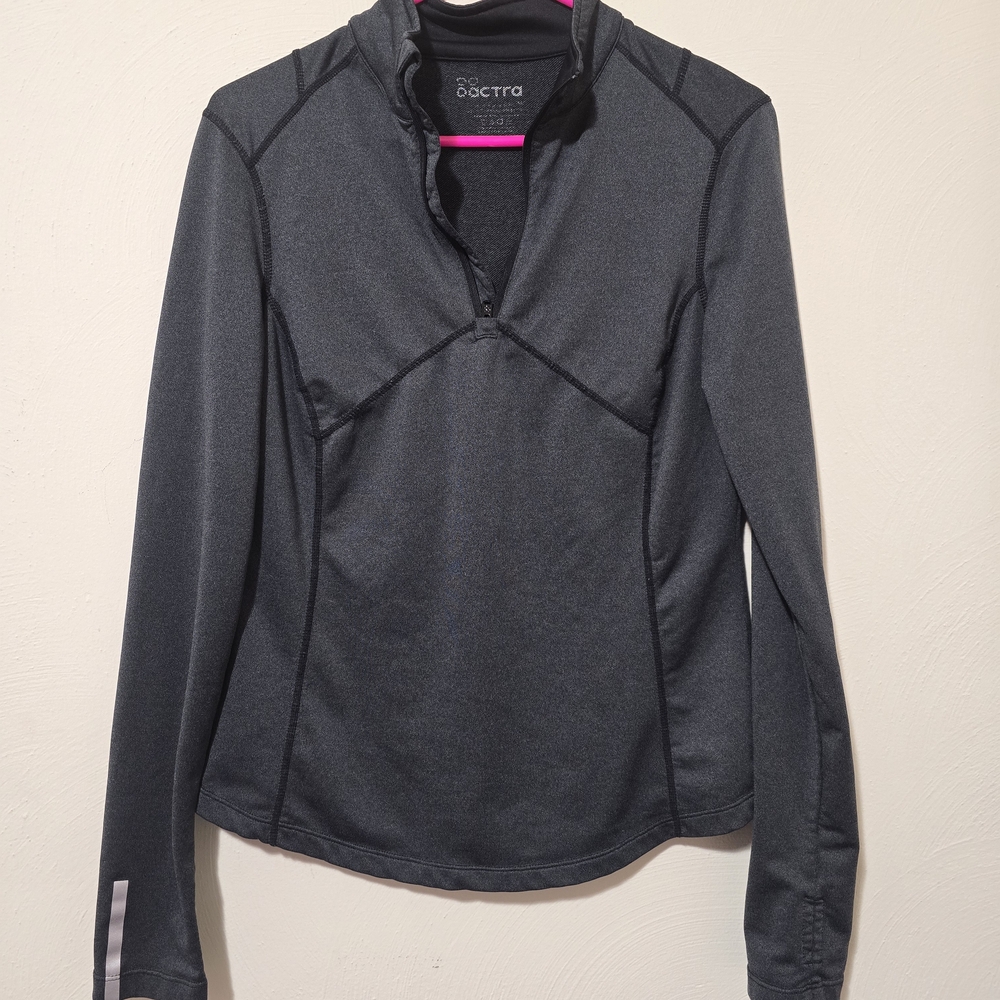 Dark Gray Active 1/4 Zip Top
